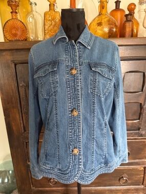 Women's Coldwater Creek Casual Jean Jacket